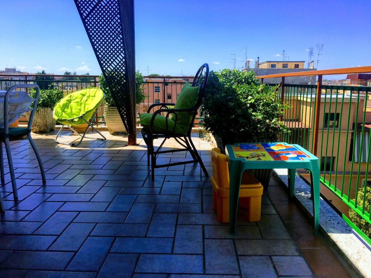 Ferienwohnung Panoramic And Bright Penthouse Is Waiting For You Rom Exterior foto